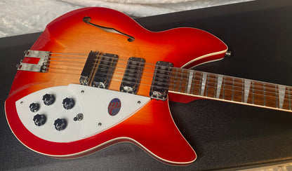 NEW! Rickenbacker 1993Plus Semi-Hollowbody Electric Guitar - Fireglo - Authorized Dealer - In-Stock! 8.35lbs - G07075