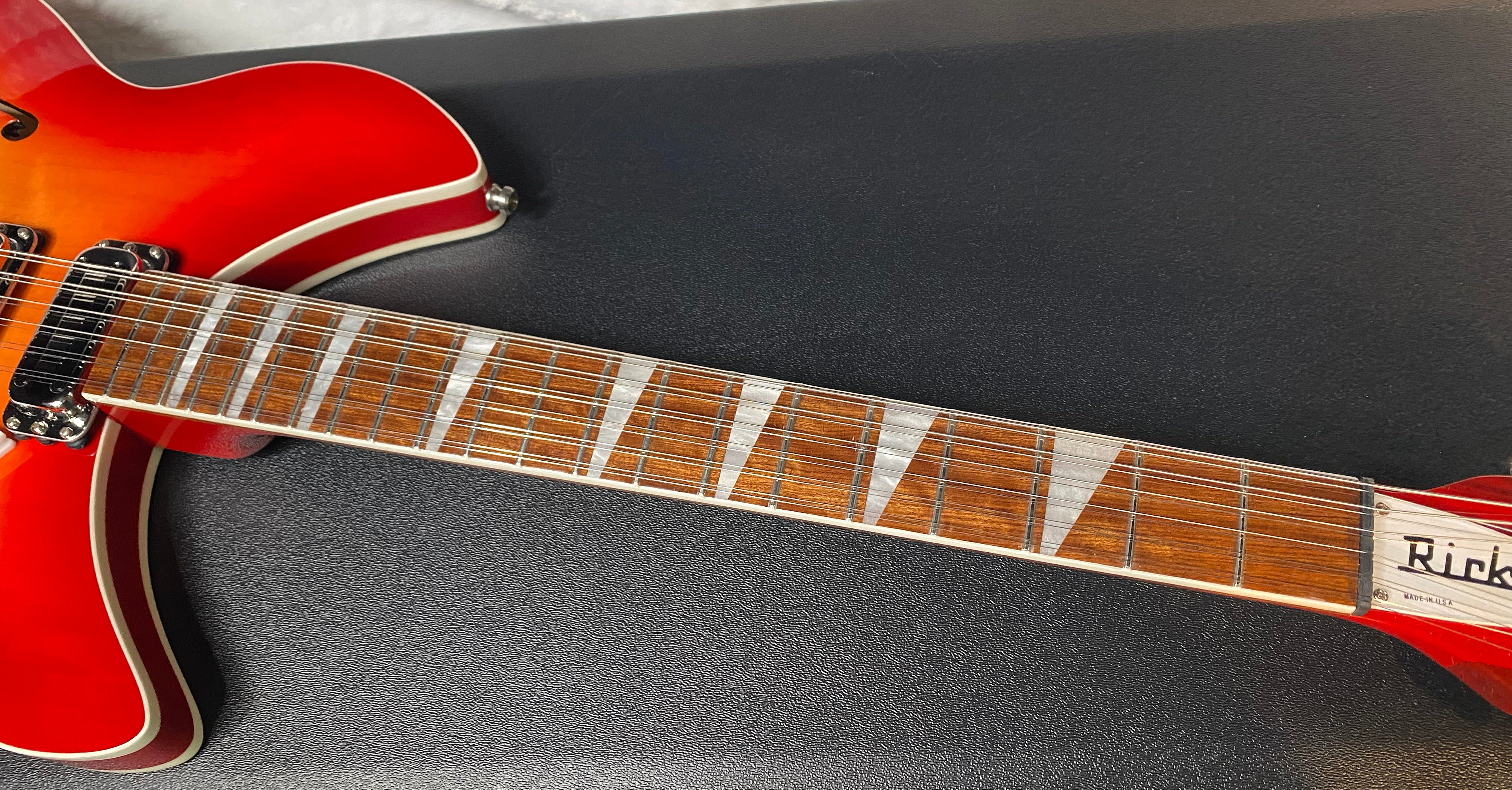 NEW! Rickenbacker 1993Plus Semi-Hollowbody Electric Guitar - Fireglo - Authorized Dealer - In-Stock! 8.35lbs - G07075