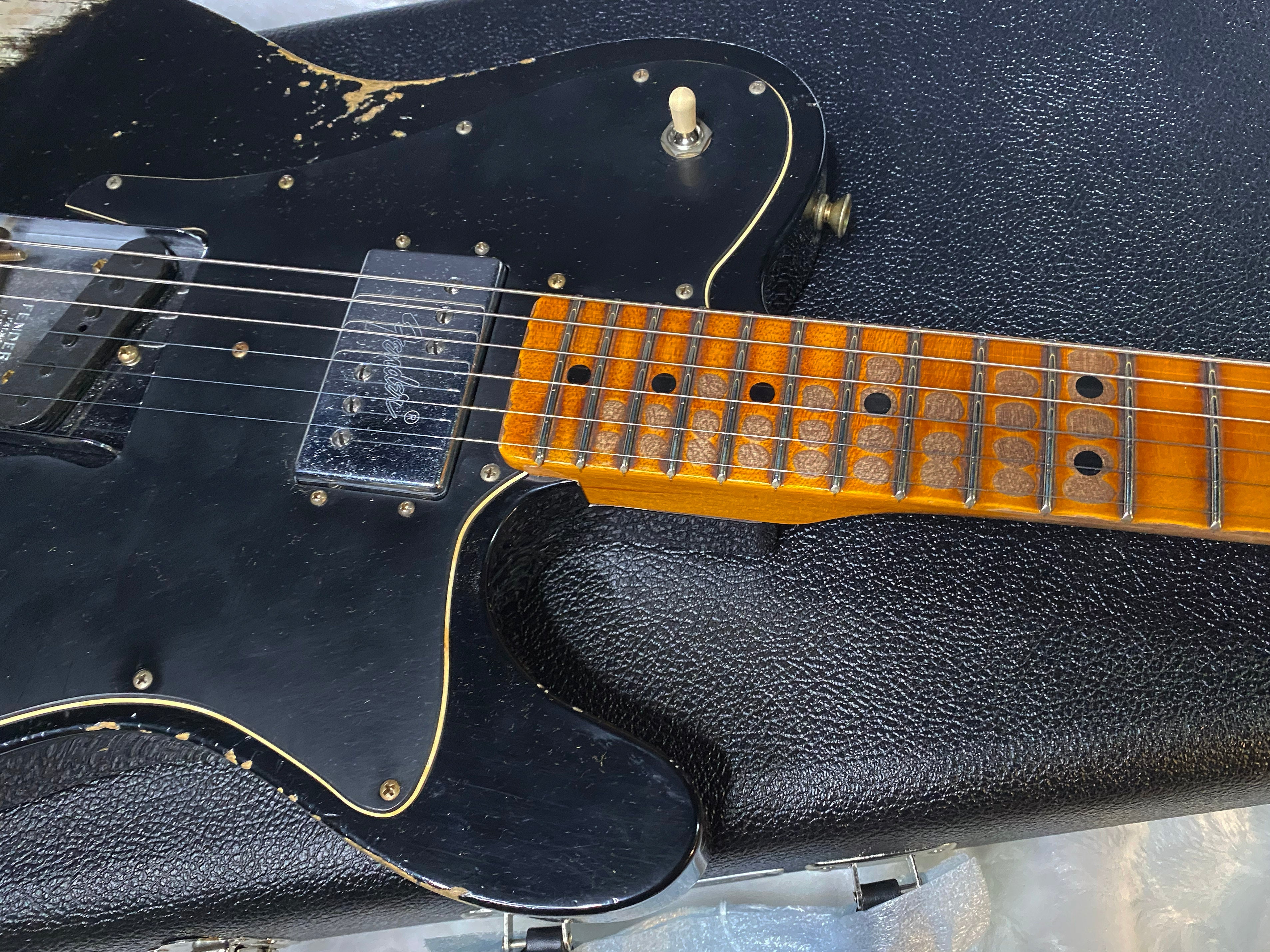NEW! Fender Custom Shop Telecaster Custom Heavy Relic - Limited Edition - Black - Only 6.85lbs - Authorized Dealer - G06382
