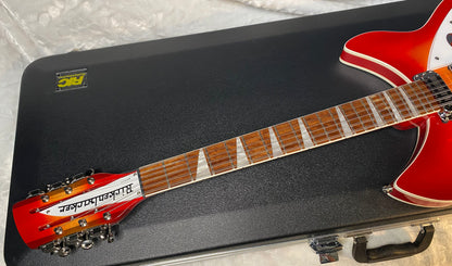 NEW! Rickenbacker 1993Plus Semi-Hollowbody Electric Guitar - Fireglo - Authorized Dealer - In-Stock! 8.35lbs - G07075