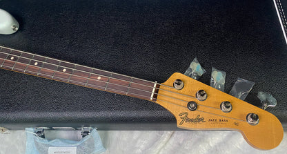 NEW! Fender Custom Shop 64 Jazz Bass NOS - Olympic White - 9.7 lbs - Authorized Dealer - G07794