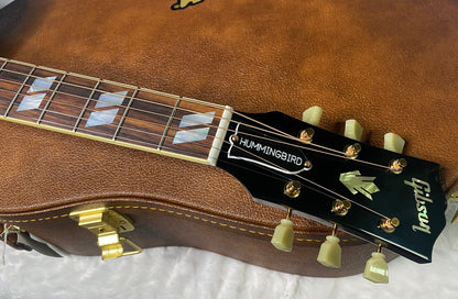 NEW ! Gibson Hummingbird Original - Antique Natural 4.7 lbs - Acoustic Electric - Authorized Dealer - G07083