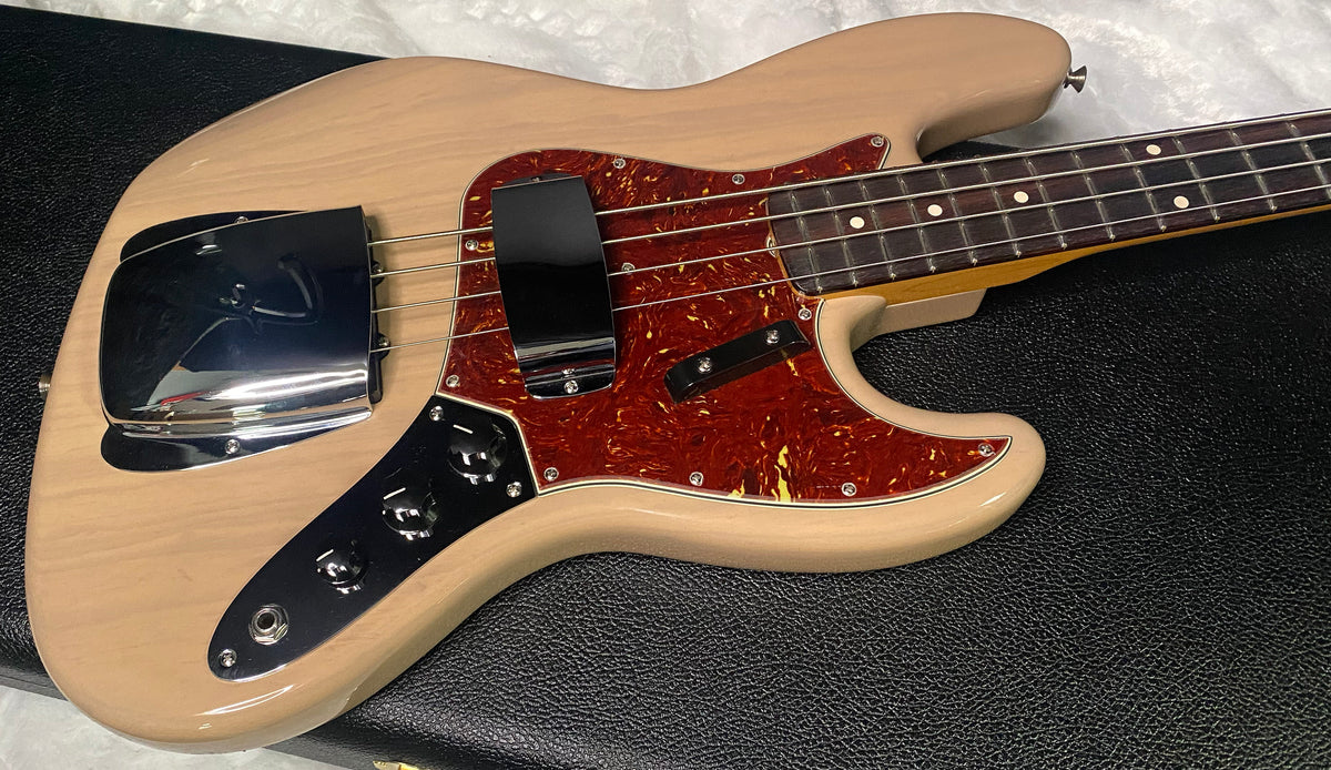 NEW! Fender Custom Shop 64 Jazz Bass NOS - Dirty White Blonde - Ash Body - 9.2 lbs - Authorized Dealer - G07792