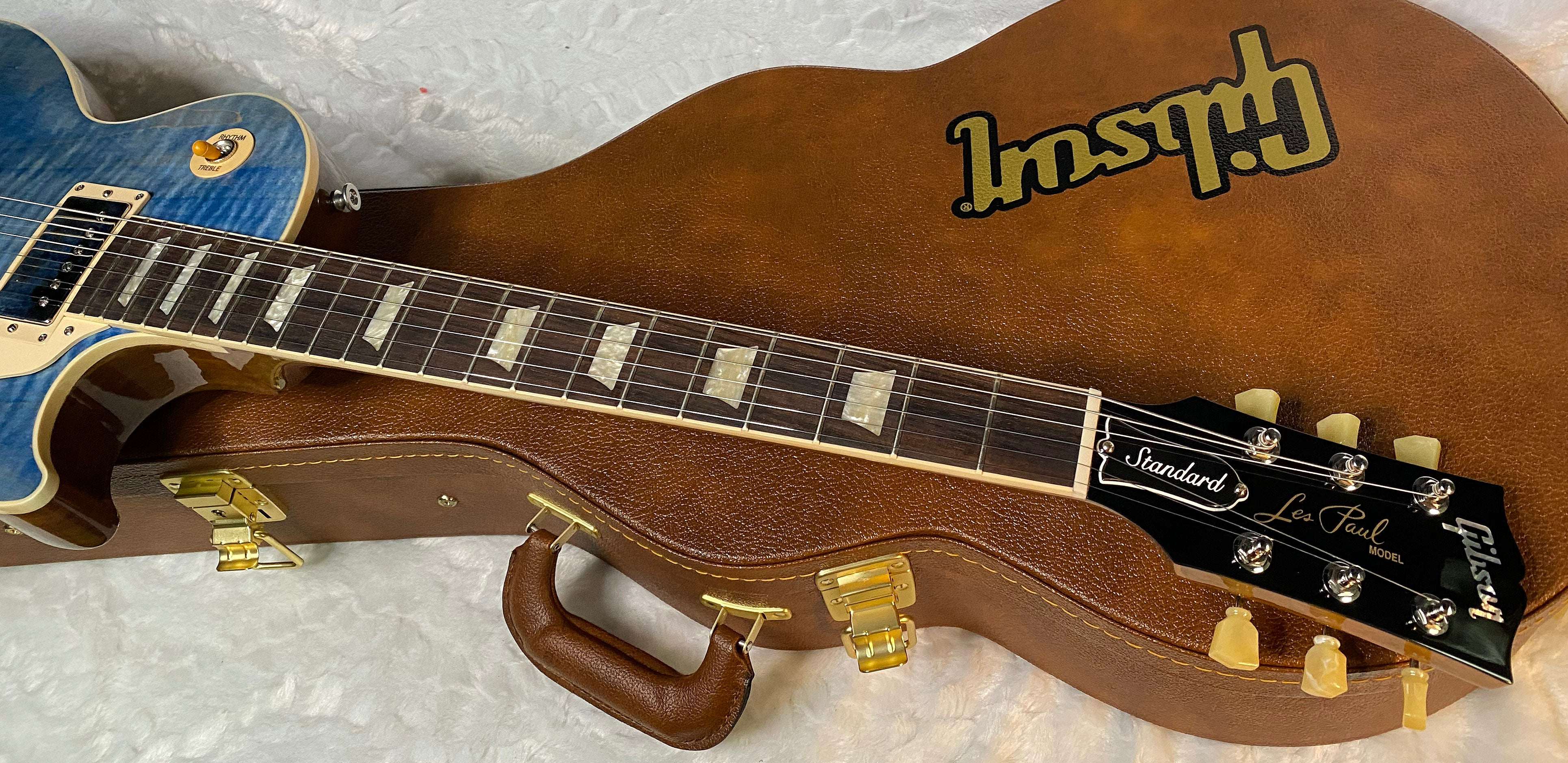 NEW ! Gibson Les Paul Standard '50s - Ocean Blue - Authorized Dealer - 9.35 lbs - G05648