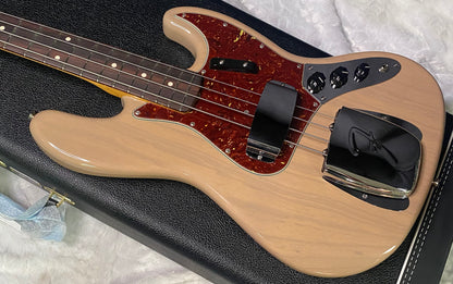 NEW! Fender Custom Shop 64 Jazz Bass NOS - Dirty White Blonde - Ash Body - 9.2 lbs - Authorized Dealer - G07792