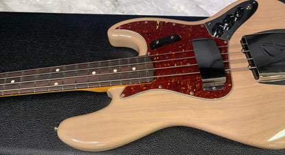 NEW! Fender Custom Shop 64 Jazz Bass NOS - Dirty White Blonde - Ash Body - 9.2 lbs - Authorized Dealer - G07792