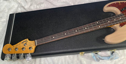 NEW! Fender Custom Shop 64 Jazz Bass NOS - Dirty White Blonde - Ash Body - 9.2 lbs - Authorized Dealer - G07792