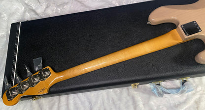 NEW! Fender Custom Shop 64 Jazz Bass NOS - Dirty White Blonde - Ash Body - 9.2 lbs - Authorized Dealer - G07792