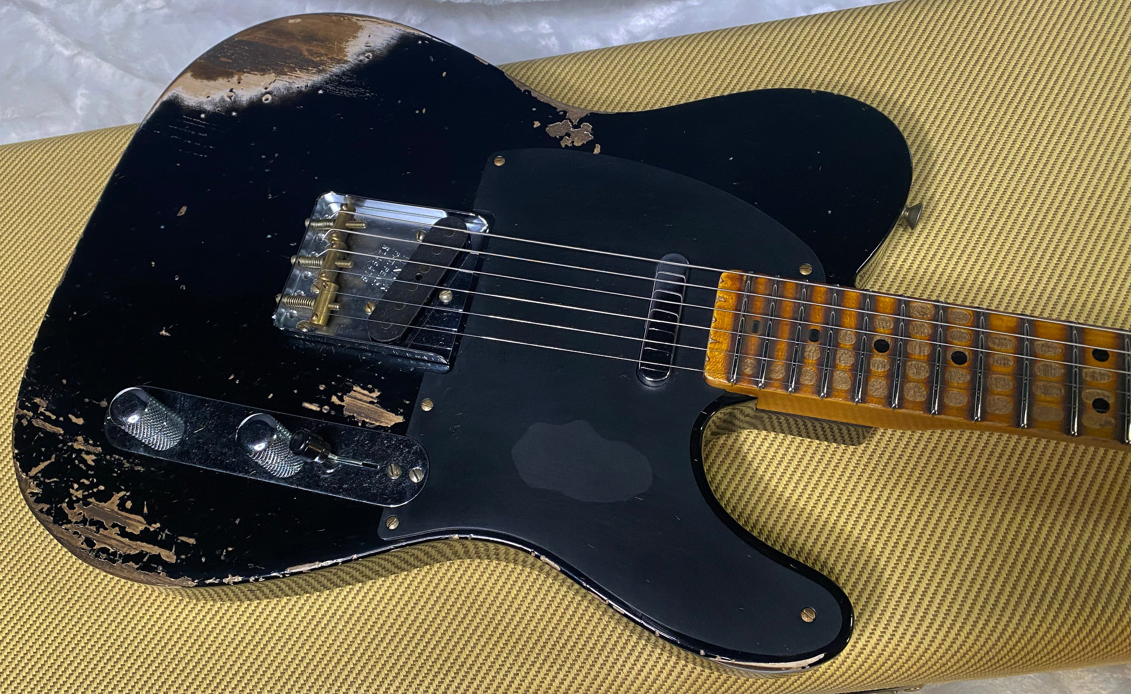 NEW! Fender Custom Shop Limited-Edition '51 Nocaster Heavy Relic - Aged Black - Authorized Dealer - 7.3lbs - G06374