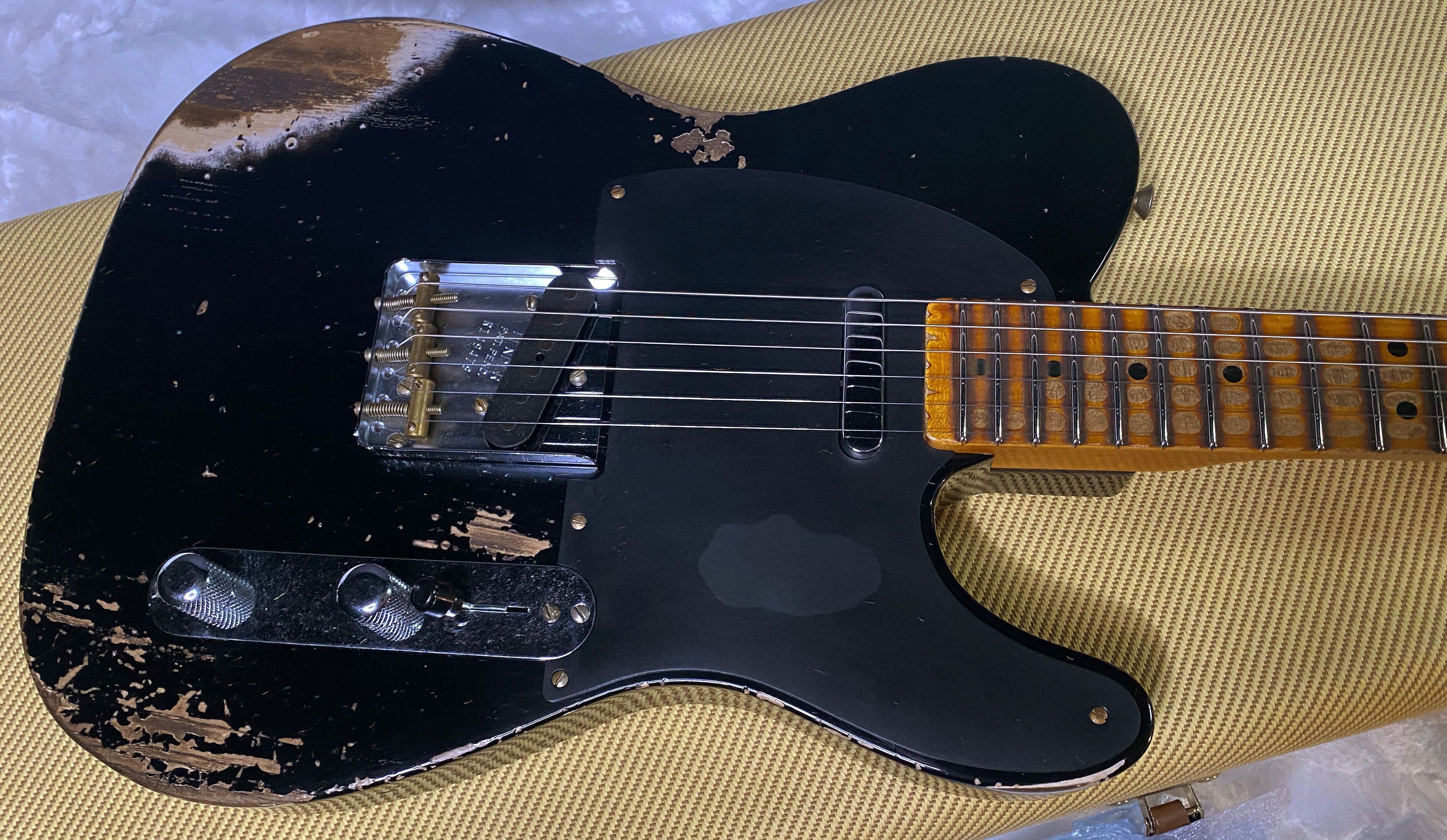 NEW! Fender Custom Shop Limited-Edition '51 Nocaster Heavy Relic - Aged Black - Authorized Dealer - 7.3lbs - G06374