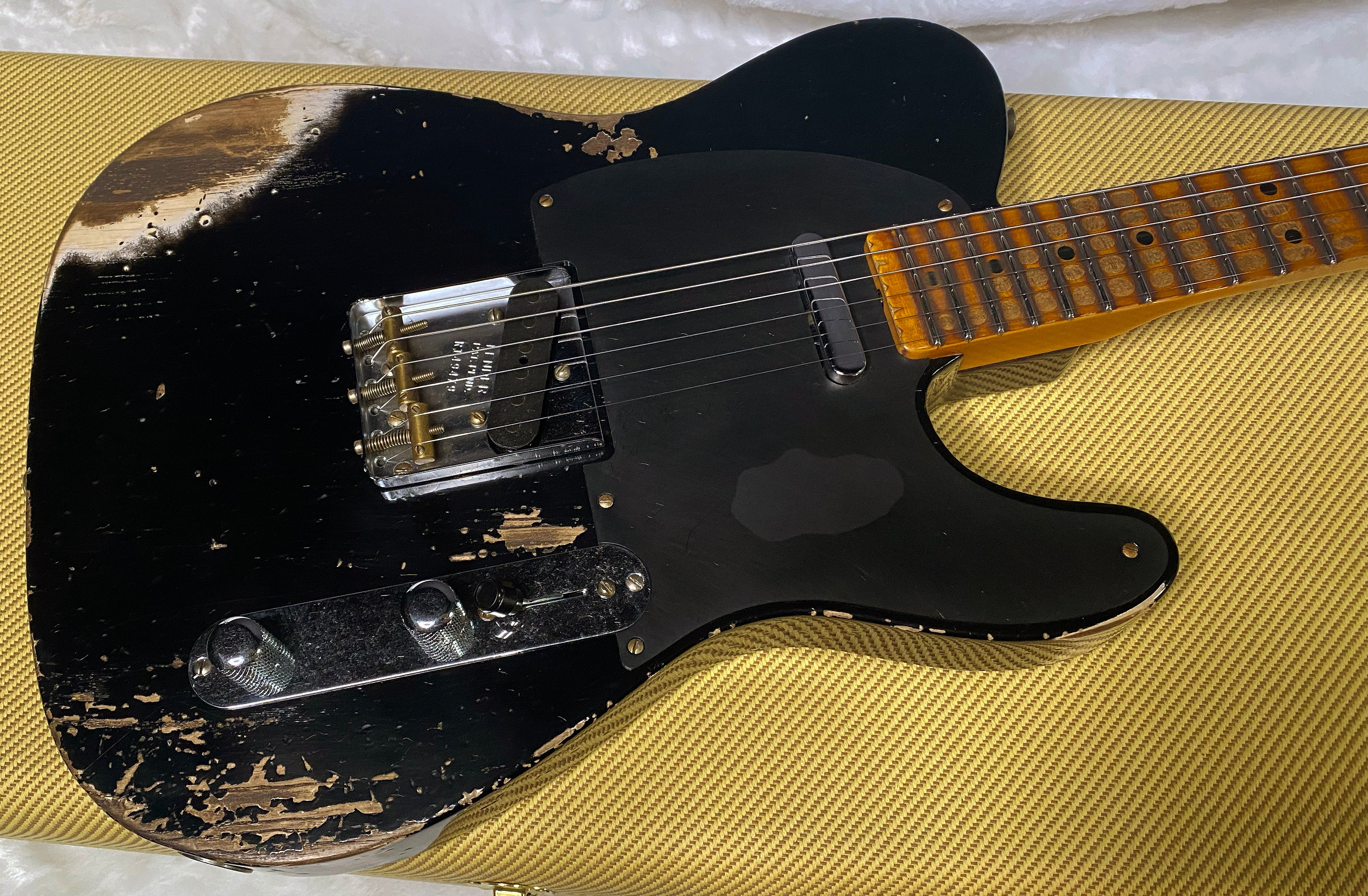 NEW! Fender Custom Shop Limited-Edition '51 Nocaster Heavy Relic - Aged Black - Authorized Dealer - 7.3lbs - G06374