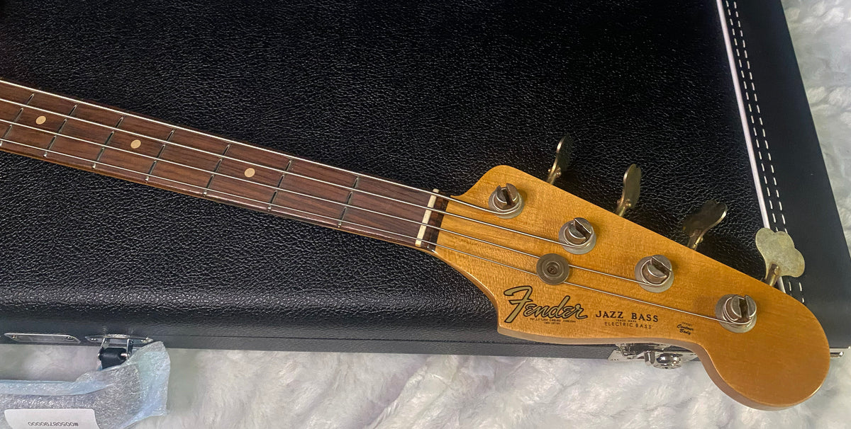 NEW! Fender Custom Shop 64 Jazz Bass Journeyman Relic - Fiesta Red - 9.4 lbs - Authorized Dealer - G07793