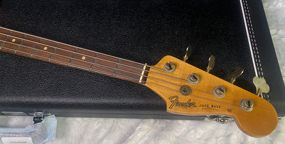 NEW! Fender Custom Shop 64 Jazz Bass Journeyman Relic - Fiesta Red - 9.4 lbs - Authorized Dealer - G07793