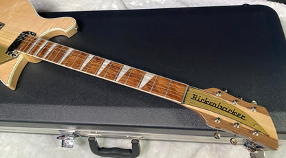 NEW ! Rickenbacker 660 Electric Guitar - Maple Glo - 7.4 lbs - Authorized Dealer - In-Stock! G07796