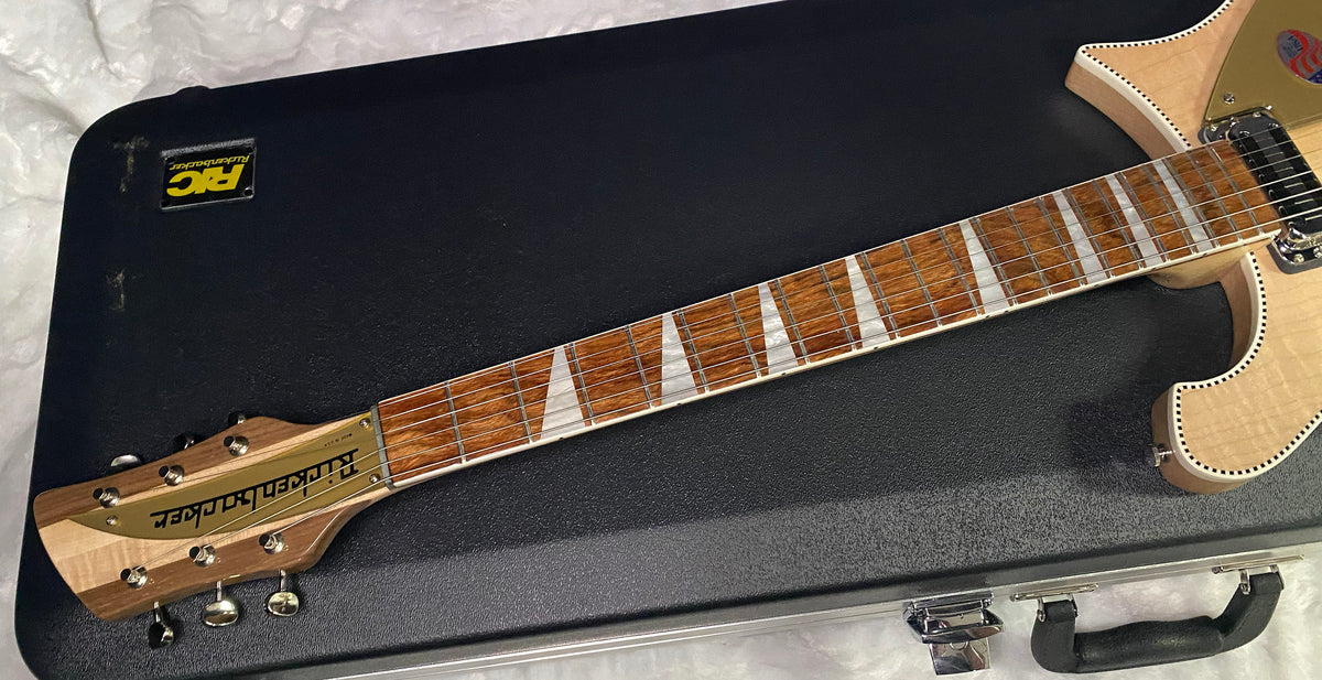 NEW ! Rickenbacker 660 Electric Guitar - Maple Glo - 7.4 lbs - Authorized Dealer - In-Stock! G07796