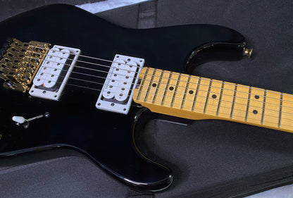 NEW! Charvel American Neo-Classic San Dimas SD1 HH FR - Floyd Rose - Seymour Duncan Pick-UPs - Gloss Black - Authorized Dealer - 8.1 lbs - G07797