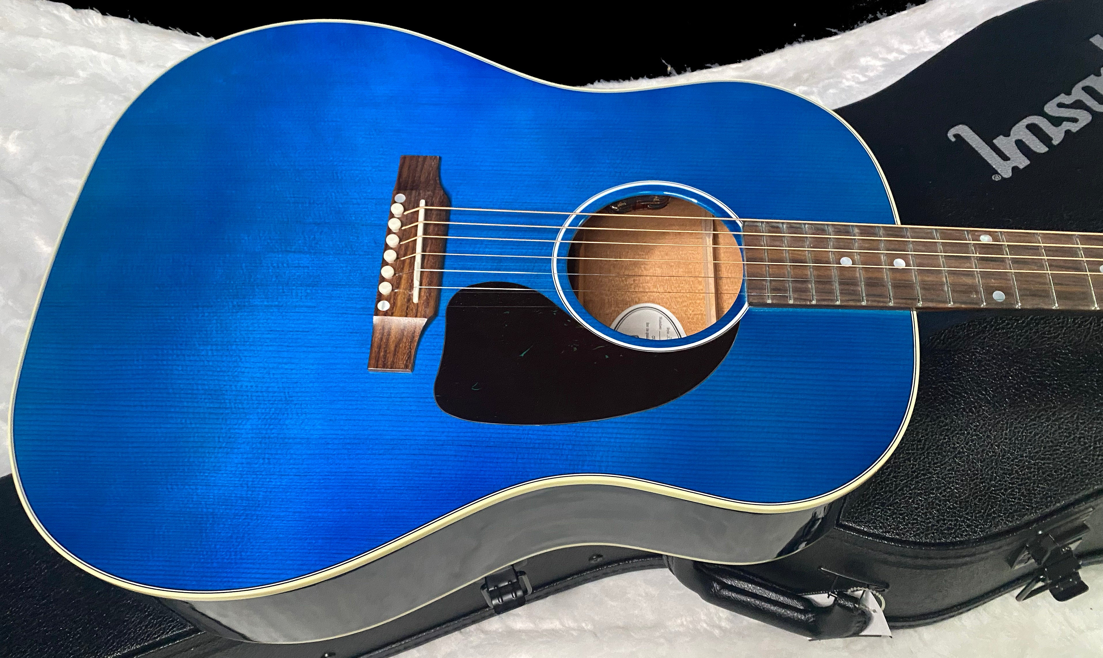 NEW ! Gibson Acoustic J-45 Standard Acoustic Guitar - Bluebonnet Gloss - Authorized Dealer - 4.5lbs - G07089