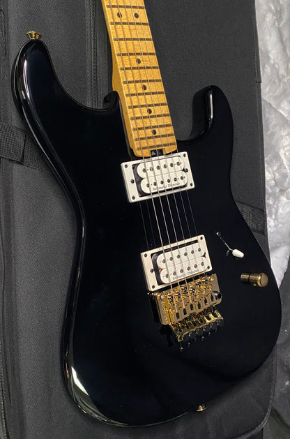 NEW! Charvel American Neo-Classic San Dimas SD1 HH FR - Floyd Rose - Seymour Duncan Pick-UPs - Gloss Black - Authorized Dealer - 8.1 lbs - G07797