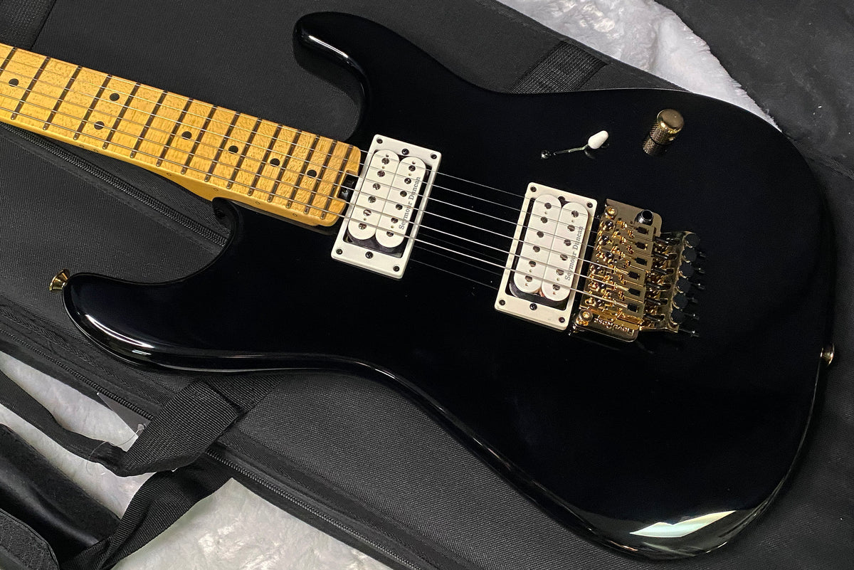 NEW! Charvel American Neo-Classic San Dimas SD1 HH FR - Floyd Rose - Seymour Duncan Pick-UPs - Gloss Black - Authorized Dealer - 8.1 lbs - G07797