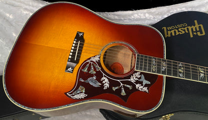 NEW! Gibson Hummingbird Custom Koa - Dealer Select - Autumnburst - Authorized Dealer - Custom Shop - 4.75 lbs - G07088