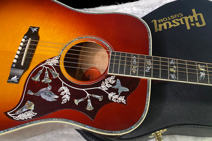 NEW! Gibson Hummingbird Custom Koa - Dealer Select - Autumnburst - Authorized Dealer - Custom Shop - 4.75 lbs - G07088
