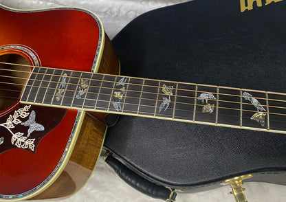 NEW! Gibson Hummingbird Custom Koa - Dealer Select - Autumnburst - Authorized Dealer - Custom Shop - 4.75 lbs - G07088