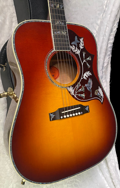 NEW! Gibson Hummingbird Custom Koa - Dealer Select - Autumnburst - Authorized Dealer - Custom Shop - 4.75 lbs - G07088
