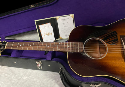 NEW ! Gibson Acoustic 1942 J-45 All Mahogany Acoustic Guitar - Natural Mahogany, Light Aged - Vintage Sunburst - Authorized Dealer - Only 4lbs - G07808