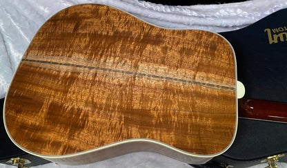 NEW! Gibson Hummingbird Custom Koa - Dealer Select - Autumnburst - Authorized Dealer - Custom Shop - 4.75 lbs - G07088