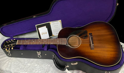 NEW ! Gibson Acoustic 1942 J-45 All Mahogany Acoustic Guitar - Natural Mahogany, Light Aged - Vintage Sunburst - Authorized Dealer - Only 4lbs - G07808