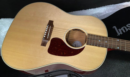 NEW ! Gibson Acoustic J-45 Standard Acoustic Electric Guitar - Natural Gloss Cherry Back - 4.35lbs - Authorized Dealer - G07807
