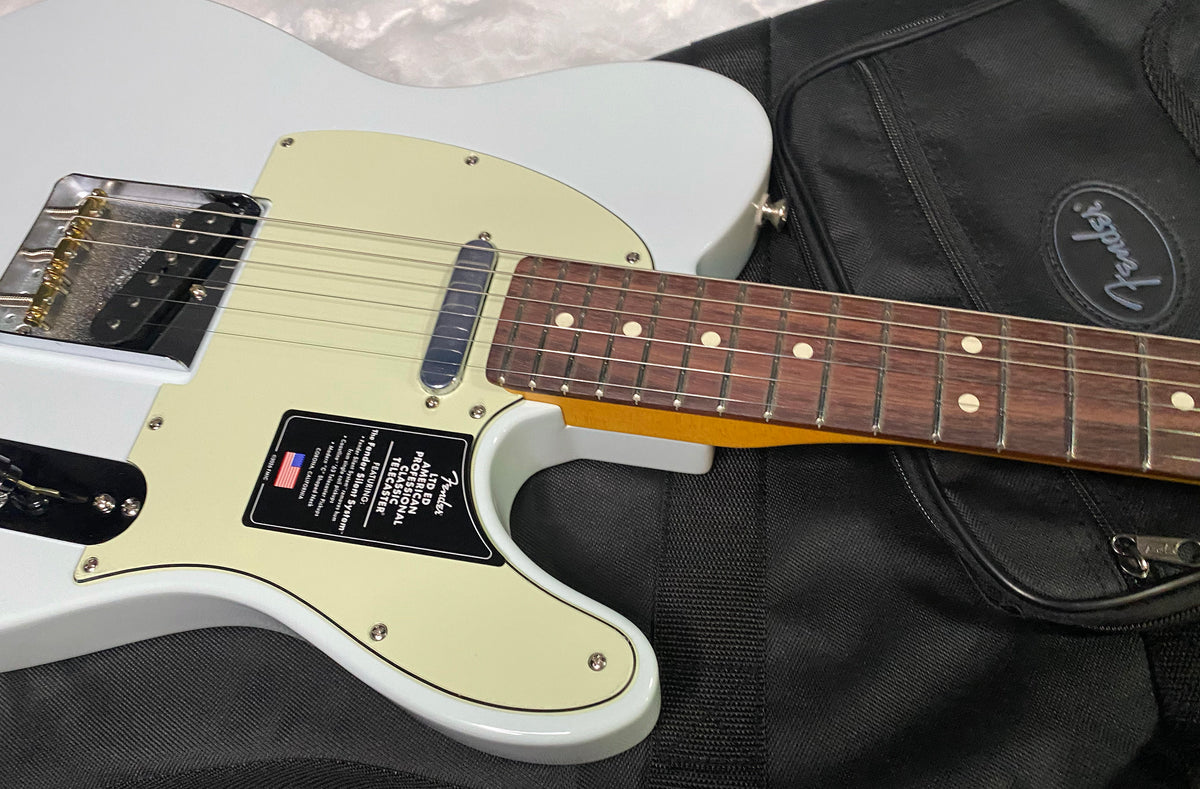 NEW! Fender Limited Edition American Professional Classic Telecaster - ONLY 7.3lbs - Silent System - Sonic Blue - Authorized Dealer - G07799
