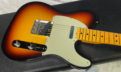 NEW! Fender Custom Shop Flamethrower Telecaster Custom - NOS - Modern Specs - Texas Special Pick-Ups - AAAA Flamed Neck - 3-Tone Sunburst - Authorized Dealer - 7.55lbs - G07106
