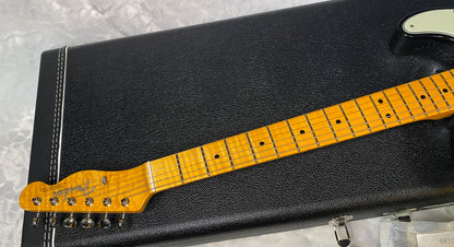 NEW! Fender Custom Shop Flamethrower Telecaster Custom - NOS - Modern Specs - Texas Special Pick-Ups - AAAA Flamed Neck - 3-Tone Sunburst - Authorized Dealer - 7.55lbs - G07106