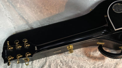 NEW! Gibson Les Paul Custom - Dealer Select - P90 Pick-Ups - VOS Ebony Finish - Custom Shop M2M - Authorized Dealer - 10.3 lbs - G07097
