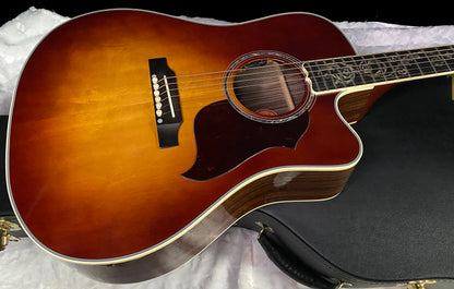 NEW! Gibson Acoustic Songwriter Custom EC Vine Acoustic-Electric Guitar - Rosewood Burst - Greatest Hits II - Authorized Dealer - G07801