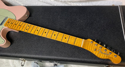NEW! Fender Custom Shop Flamethrower Telecaster Custom - NOS - Modern Specs - Texas Special Pick-Ups - AAAA Flamed Neck - Shell Pink - Authorized Dealer - 7.5lbs - G07105
