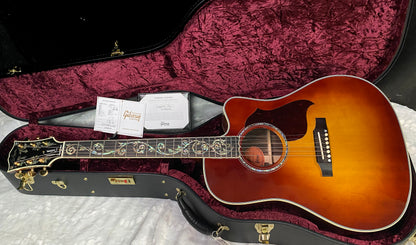NEW! Gibson Acoustic Songwriter Custom EC Vine Acoustic-Electric Guitar - Rosewood Burst - Greatest Hits II - Authorized Dealer - G07801