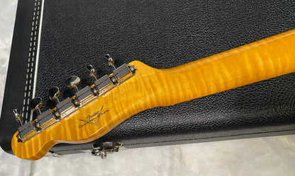 NEW! Fender Custom Shop Flamethrower Telecaster Custom - NOS - Modern Specs - Texas Special Pick-Ups - AAAA Flamed Neck - Shell Pink - Authorized Dealer - 7.5lbs - G07105