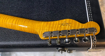 NEW! Fender Custom Shop Flamethrower Telecaster Custom - NOS - Modern Specs - Texas Special Pick-Ups - AAAA Flamed Neck - Shell Pink - Authorized Dealer - 7.5lbs - G07105