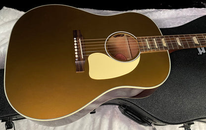NEW! Gibson Acoustic J-45 Gold Top Acoustic-Electric Guitar - Gold Top - Custom Shop - Limited Edition - 4.1lbs - Authorized Dealer - G07802