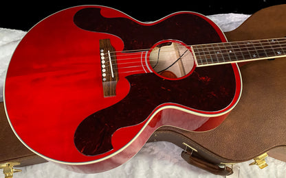 NEW ! Gibson Acoustic Everly Brothers Custom Shop Limited Edition J-180 Acoustic-Electric Guitar - Cherry - Authorized Dealer - 5lbs - G07803