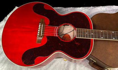 NEW ! Gibson Acoustic Everly Brothers Custom Shop Limited Edition J-180 Acoustic-Electric Guitar - Cherry - Authorized Dealer - 5lbs - G07803