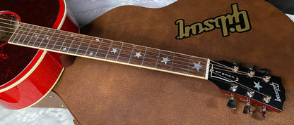 NEW ! Gibson Acoustic Everly Brothers Custom Shop Limited Edition J-180 Acoustic-Electric Guitar - Cherry - Authorized Dealer - 5lbs - G07803
