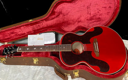 NEW ! Gibson Acoustic Everly Brothers Custom Shop Limited Edition J-180 Acoustic-Electric Guitar - Cherry - Authorized Dealer - 5lbs - G07803