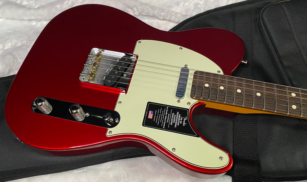NEW! Fender Limited Edition American Professional Classic Telecaster - ONLY 7.5lbs - Silent System - Candy Apple Red - Authorized Dealer - G07800