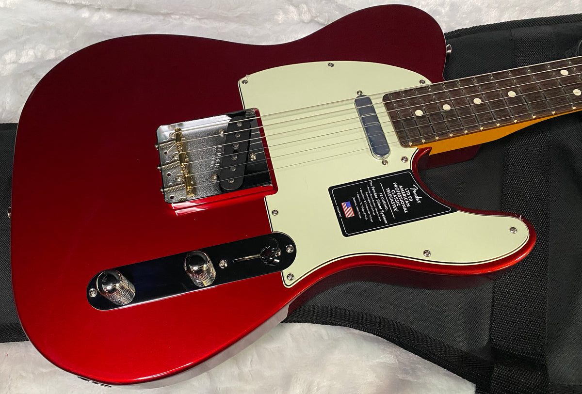 NEW! Fender Limited Edition American Professional Classic Telecaster - ONLY 7.5lbs - Silent System - Candy Apple Red - Authorized Dealer - G07800