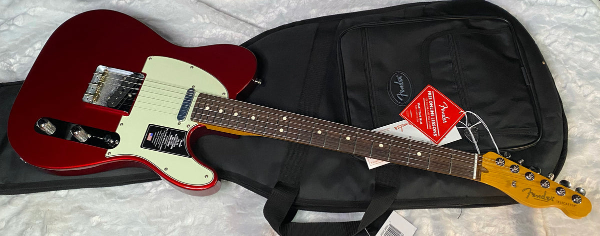 NEW! Fender Limited Edition American Professional Classic Telecaster - ONLY 7.5lbs - Silent System - Candy Apple Red - Authorized Dealer - G07800