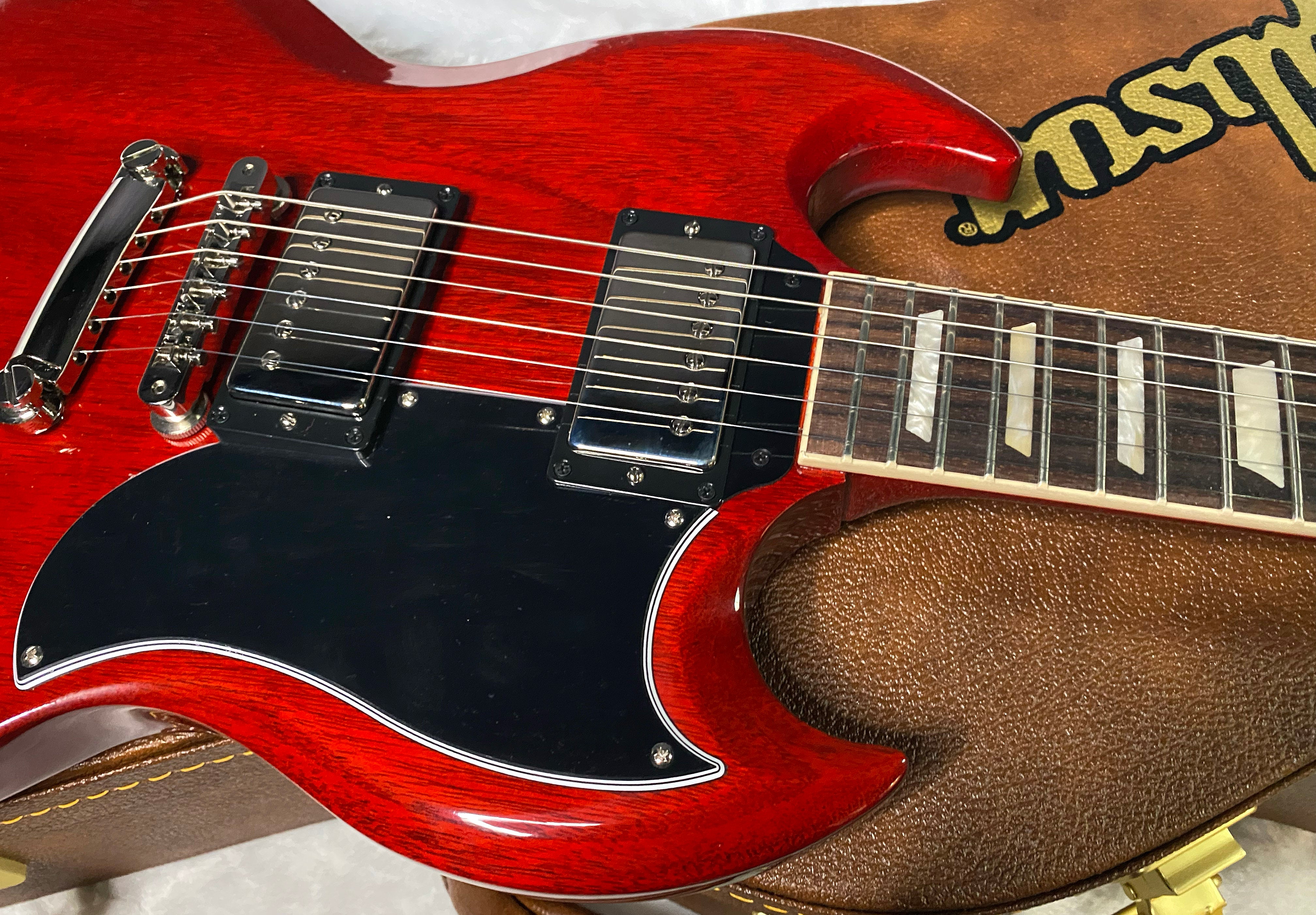 NEW ! Gibson SG Standard '61 Stop Bar - Vintage Cherry - Only 6.2 lbs - Authorized Dealer - G07093