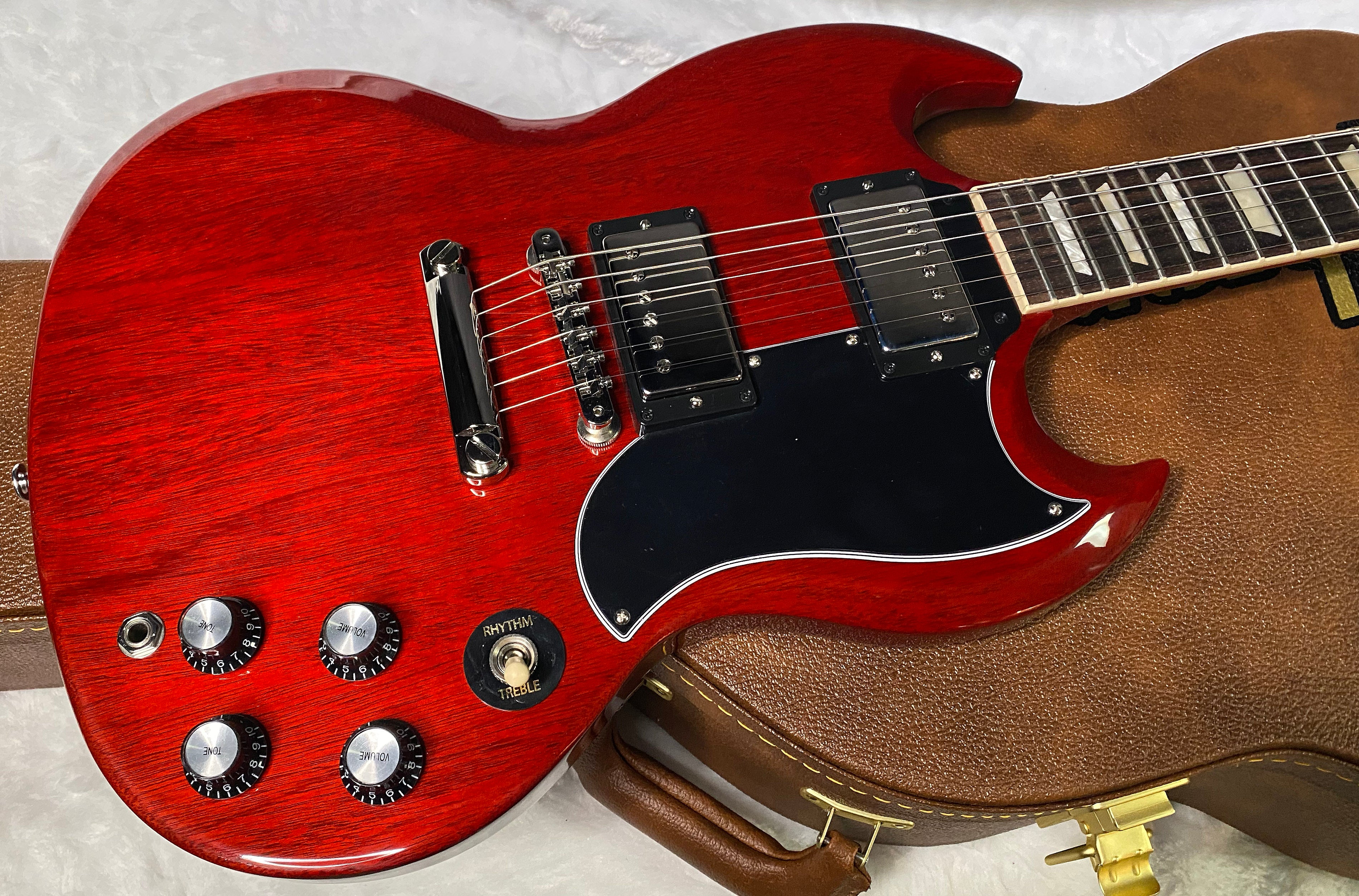 NEW ! Gibson SG Standard '61 Stop Bar - Vintage Cherry - Only 6.2 lbs - Authorized Dealer - G07093